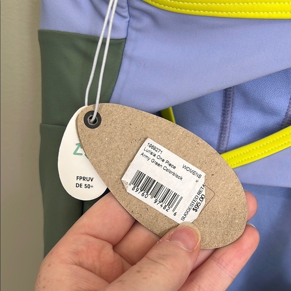 NWT Prana One Piece Color Block Womens Medium - Picture 4 of 9